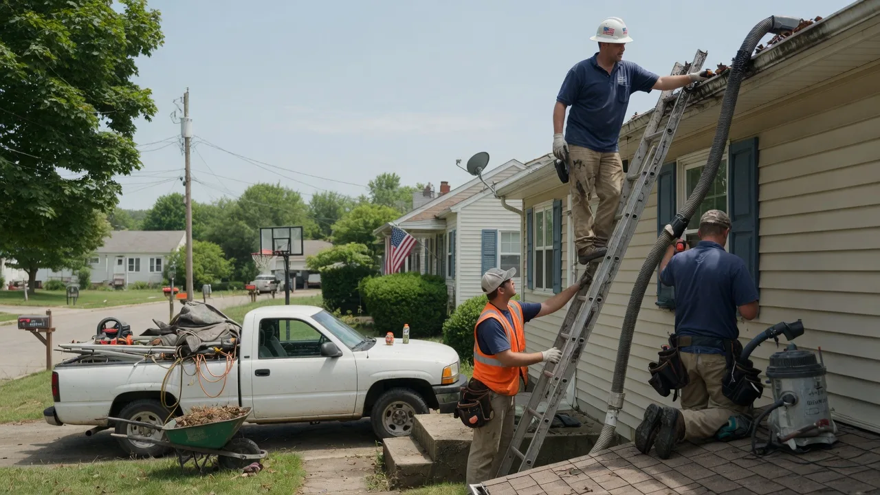 Gutter Installation in Westpoint, IN near me